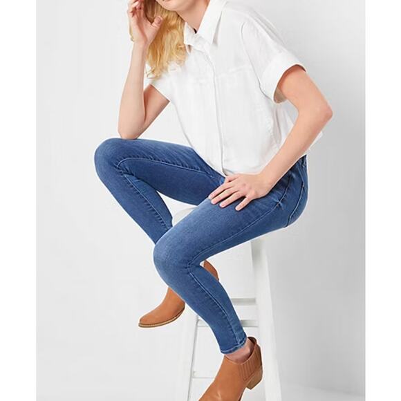 a.n.a A New Approach - Tall Womens High Rise Skinny Fit Jegging - 20TALL - Picture 3 of 5